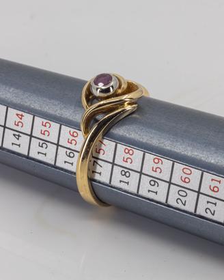 Solitario da Donna in Oro 18k Vintage