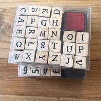 Stampini lettere numeri e simboli per bambini