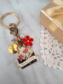 portachiavi  con charms Festa della Mamma 