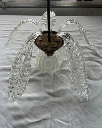 Lampadario in vetro di Murano