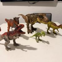 6 Dinosauri Mattel Jurassic Park Tyrannosaurus Rex