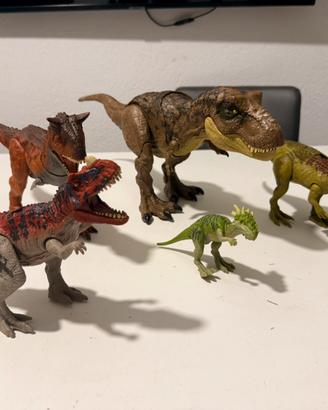 6 Dinosauri Mattel Jurassic Park Tyrannosaurus Rex