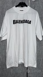 T shirt balenciaga bianca XS 2025