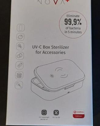 Box UV-nova+c box sterilizer per smartphone ecc