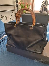 Borsa artigianale in pelle Donatella Brunello 