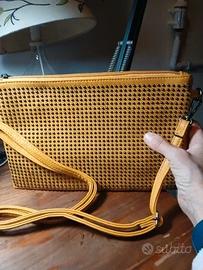 Tracollina - pochette colore giallo - senape