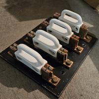 antico fusibile a coltello ceramica e ardesia