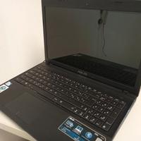 ASUS X55A ssd 256gb kingstone ram 8gb intel