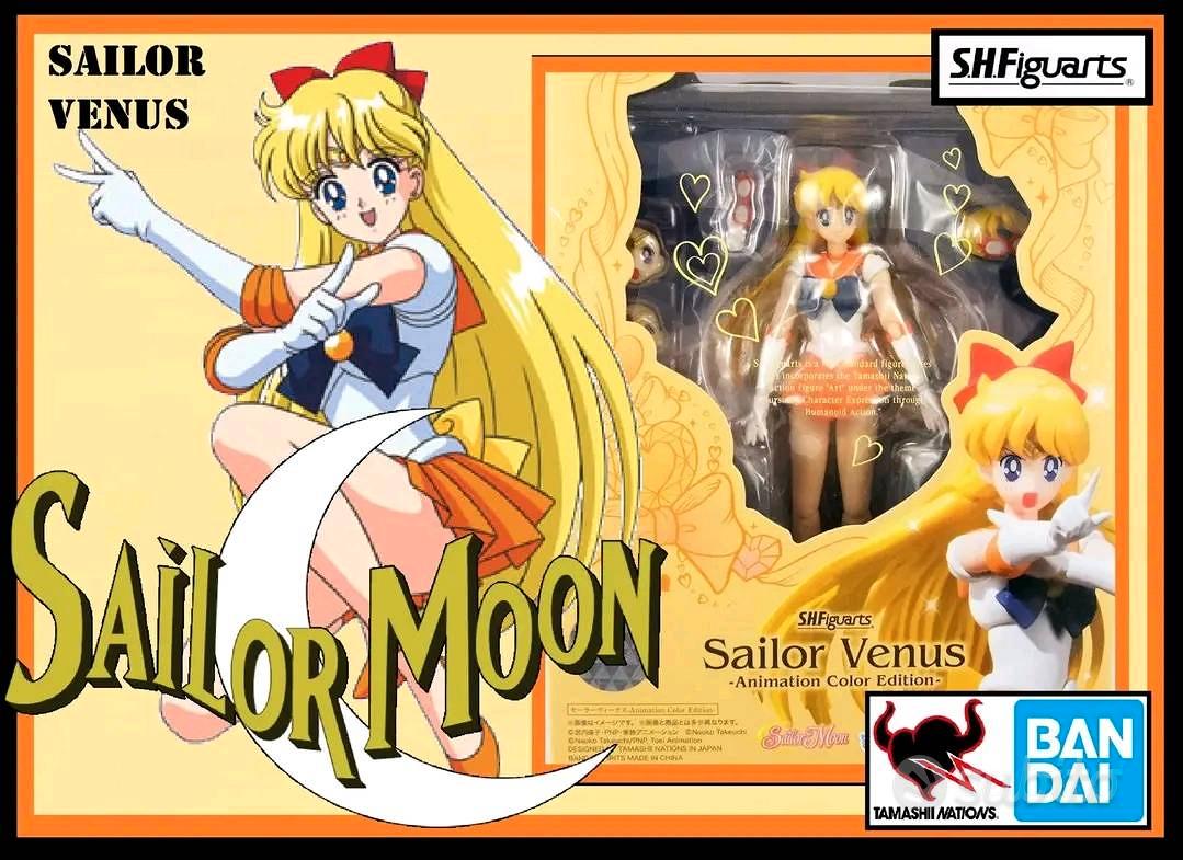 S.h.figuarts Sailor Moon Sailor Moon Action Figure Bandai Tamashii Nat