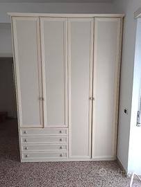 ARMADIO 4 ANTE IN LEGNO