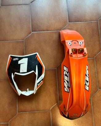Plastiche ktm exc 2014 parafango