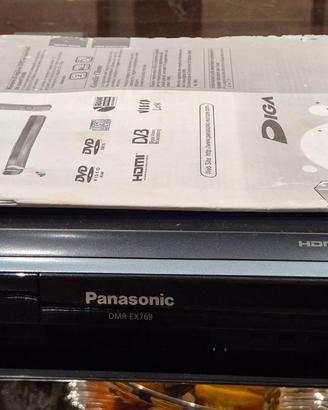 Registratore DVD Panasonic DMR-EX769