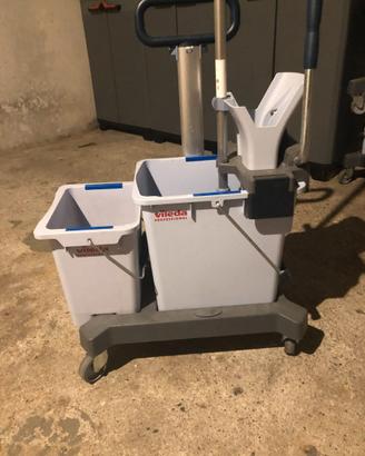 Carrello Doppio Secchio Vileda Professional