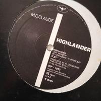 Vinile 33 giri m.c. claude highlander