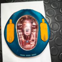 Shinsei Mini Power UFO Commander 7 UC-71 Blue Silv