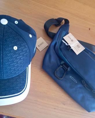Cappellino e marsupio MSC crociere