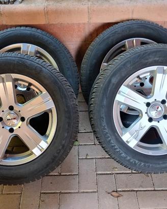 CERCHI LEGA + GOMME INVERNALI PEUGEOT 3008