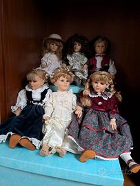 Collezione di 6 Bambole FIBA COLLECTION