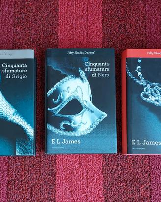 Trilogia libri 50 Sfumature 