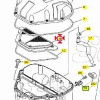 Filtro aria Yamaha XJ6-N 20S144510000