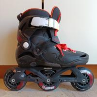 Pattini regolabili POWERSLIDE Jet Pro Black