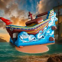 gioco gonfiabile galeone dei pirati