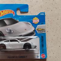 Hot Wheels 2026 Porsche 911 Carrera T 15/250 Nuova