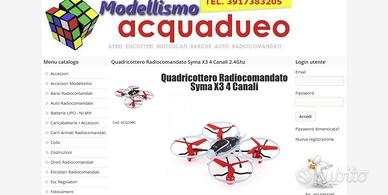 Drone quadricottero Syma X3 4 Canali.2.4 ghz.