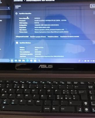 Notebook  asus k53s