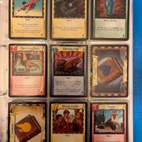 Lotto carte Harry Potter TCG ENG
