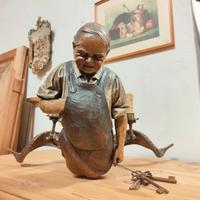 Antico luster con portalampade