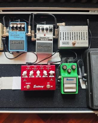 Boss, MXR, Bogner, Digitech, RockCase