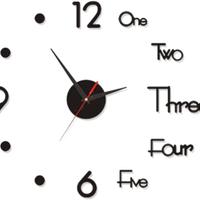 Orologio da Parete Fai-da-Te Adesivo