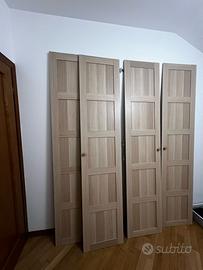 1 ante armadio/guardaroba ikea (rovere)