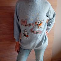maglione anni 90 tg.50 80%lana 20%cachemire
