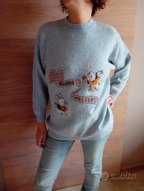 maglione anni 90 tg.50 80%lana 20%cachemire