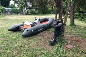 Gommone NOVAMARINE RH400 carrello motore