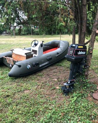 Gommone NOVAMARINE RH400 carrello motore