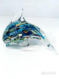 Delfino in vetro di Murano