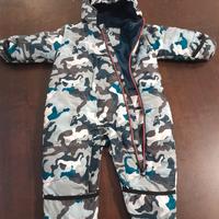 Tuta da neve 6-12 mesi