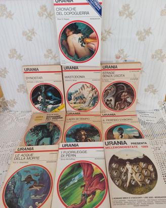 urania vari titoli e autori