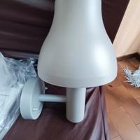 Nuova Lampada da  esterni e int LED in alluminio 