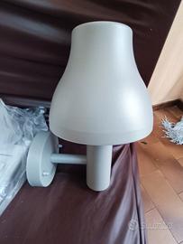 Nuova Lampada da  esterni e int LED in alluminio 