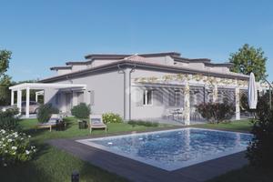VILLA A SCHIERA D'ANGOLO A BARICELLA