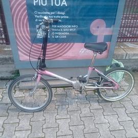 bici pieghevole dahon tre marce buono atato