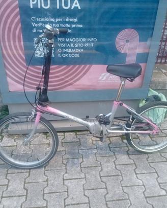 bici pieghevole dahon tre marce buono atato