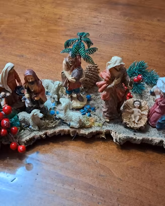 Presepe fatto a mano