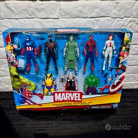 Multipack 8 Personaggi Marvel 15 cm