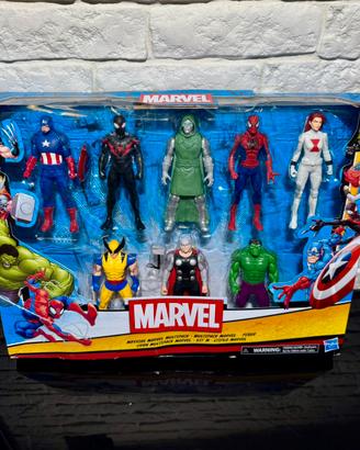 Multipack 8 Personaggi Marvel 15 cm