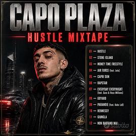 Poster Capo Plaza dell'album Hustle Mixtape